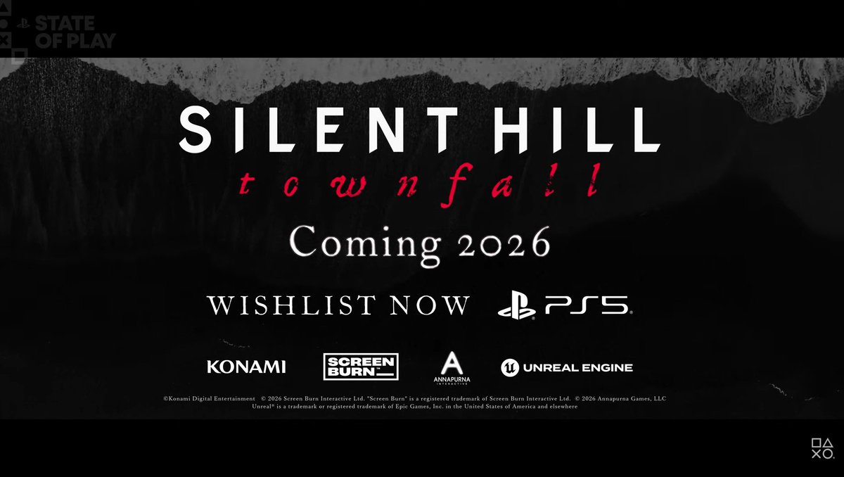 Todo parece indicar que Silent Hill: Townfall será un juego exclusivo de la PlayStation 5