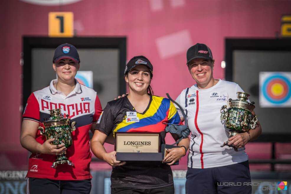 Sara López conquistó su quinto título de la final de la Copa del Mundo de Tiro con Arco