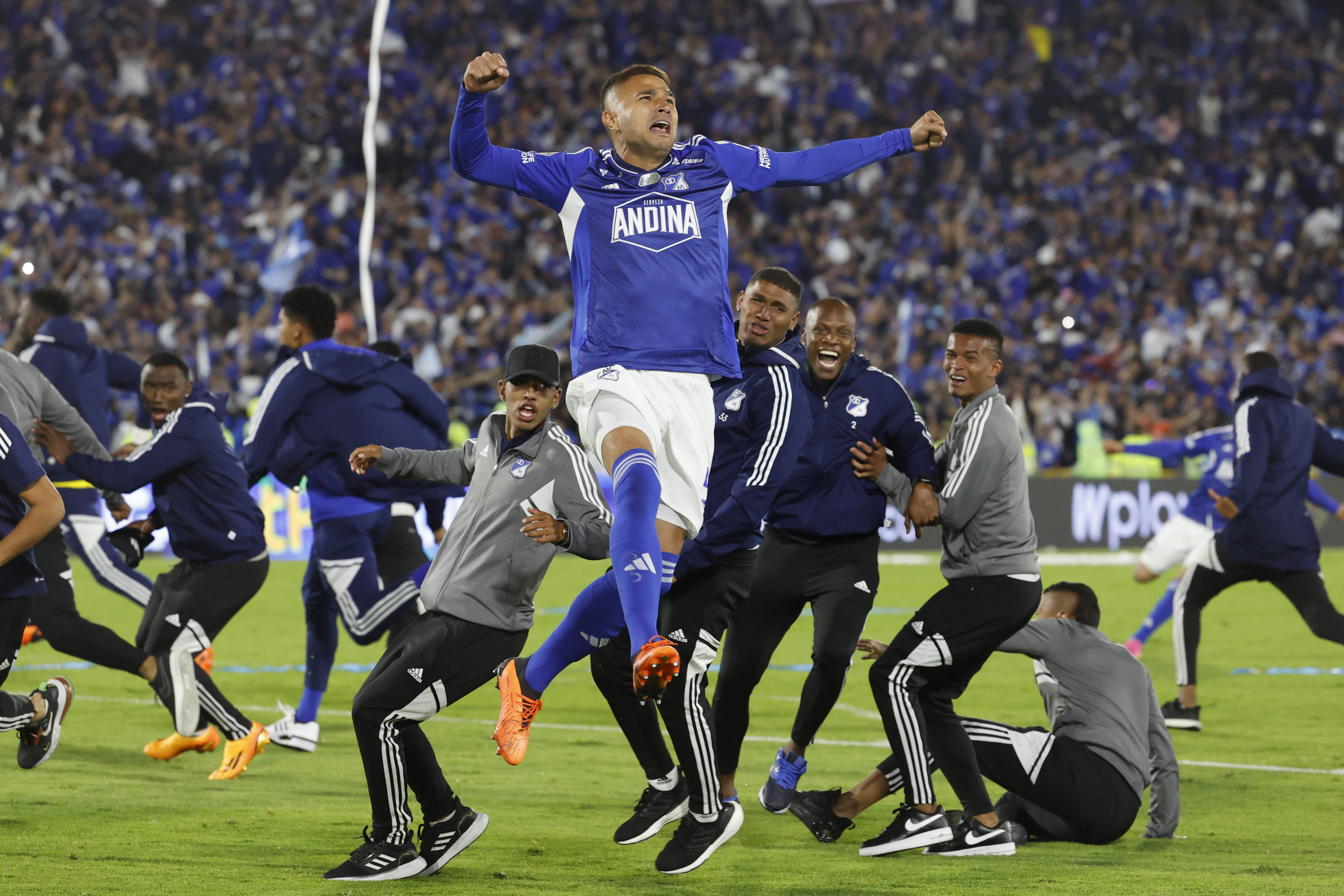 “Nos toca disfrutar”: Larry Vásquez, autor del gol que hizo campeón a Millonarios