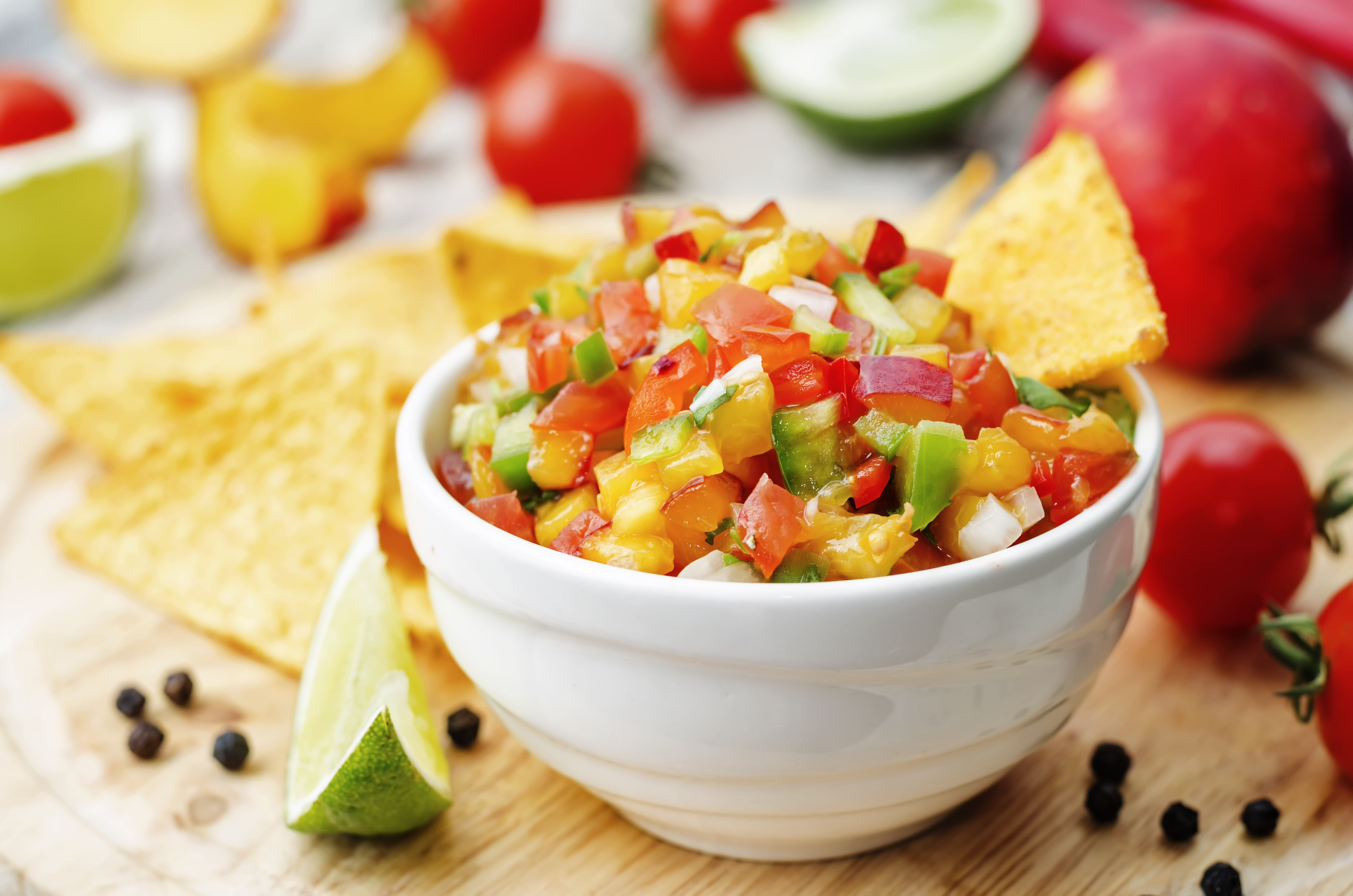 Salsa de durazno