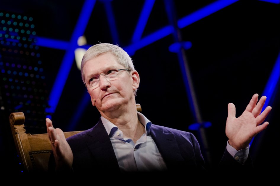 Tim Cook, presidente de Apple. /Bloomberg.