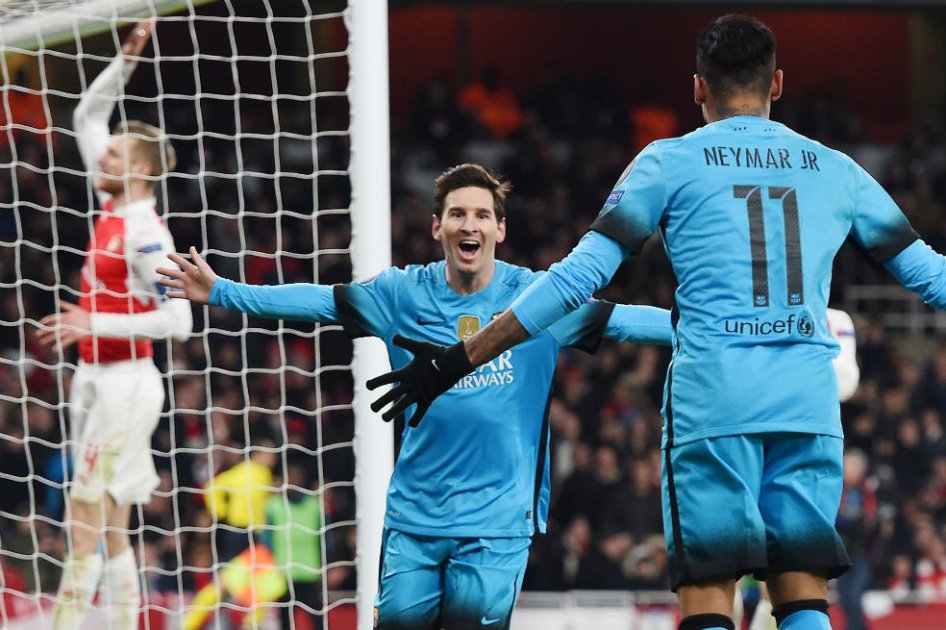 Messi le da el triunfo al Barcelona en Londres