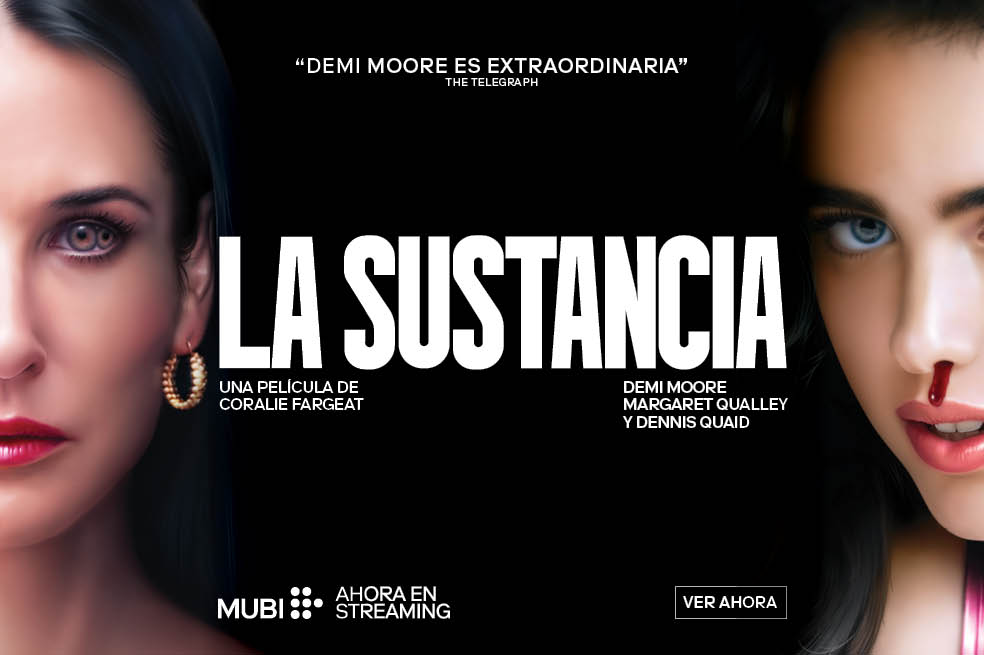 Disfrute “LA SUSTANCIA” en MUBI y sin salir de casa