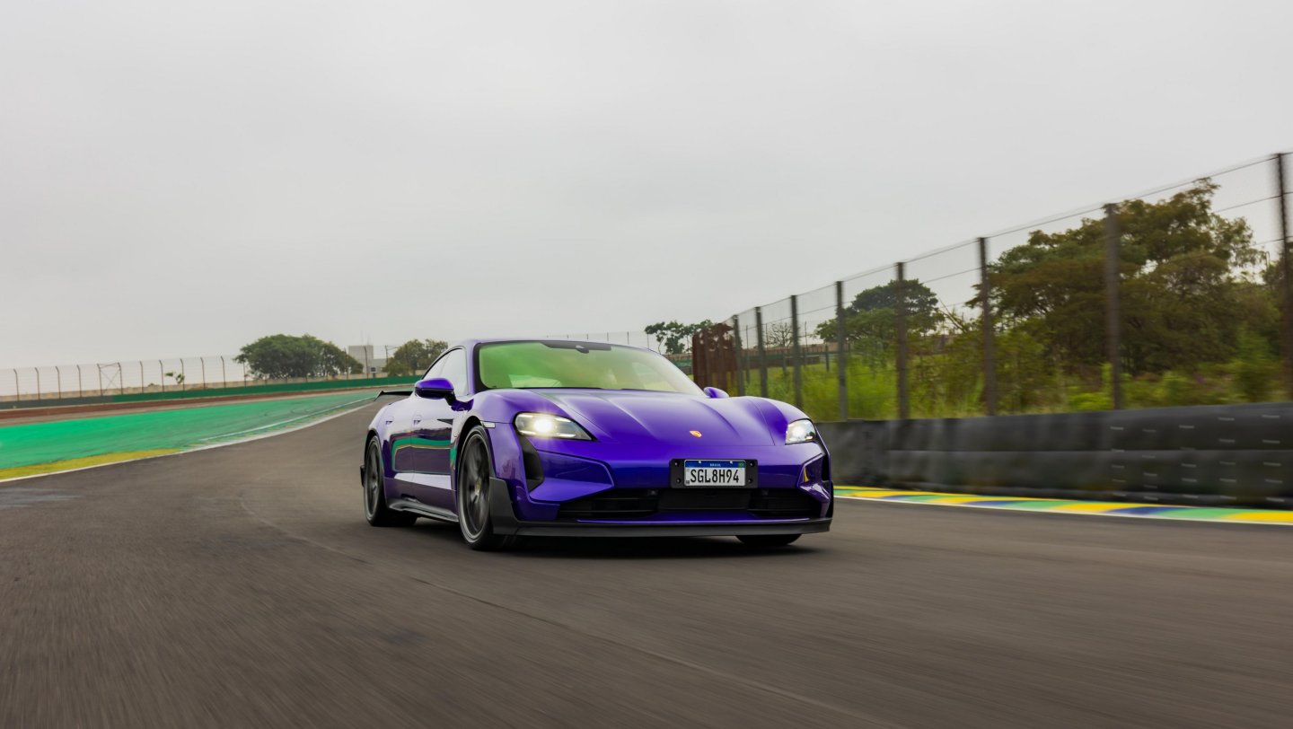 Porsche Taycan Turbo GT establece récord para eléctricos en Interlagos