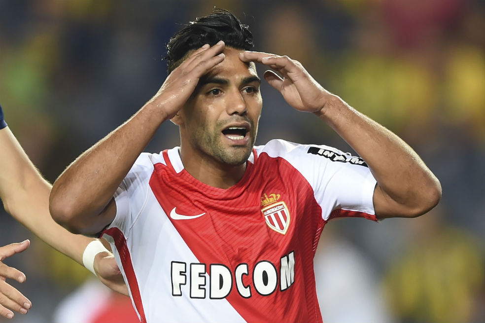 Falcao en duda para el partido Mónaco vs PSG / AFP