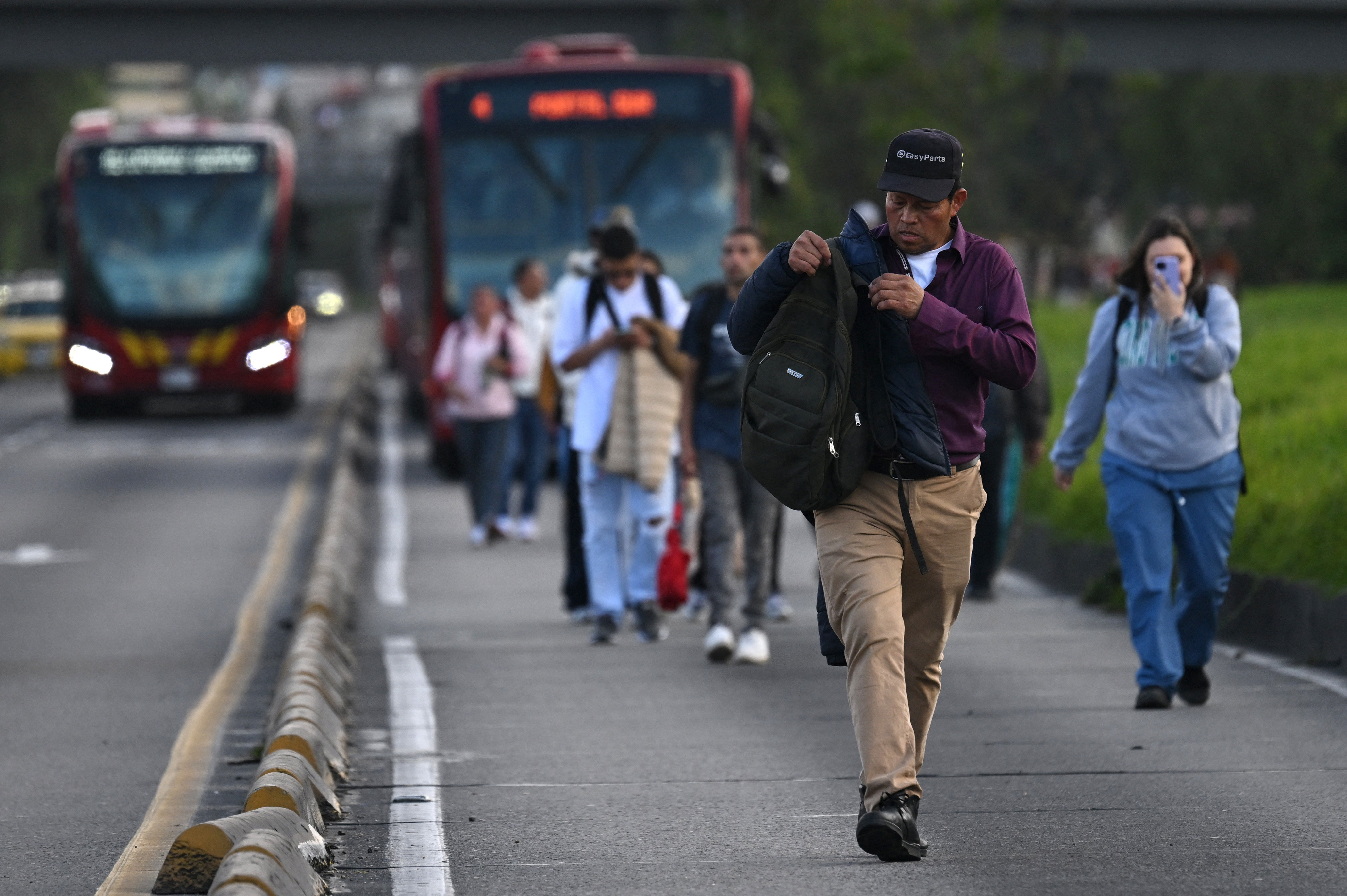 Así transcurrió el Paro Nacional