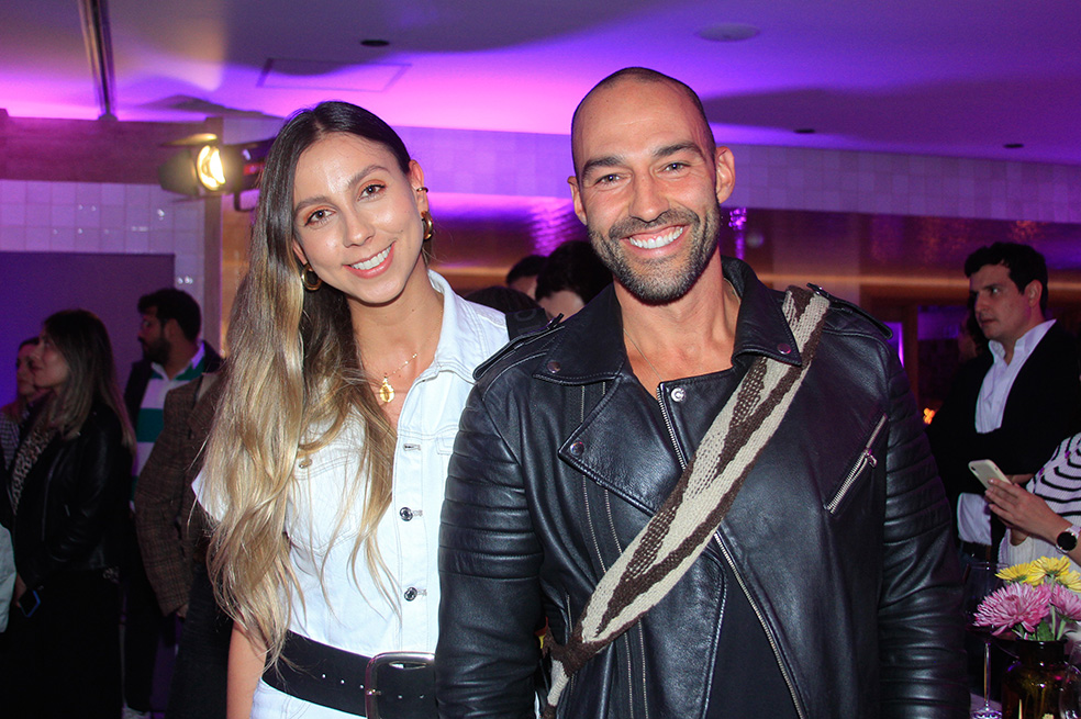 Sara Fraija y Leonardo Morán