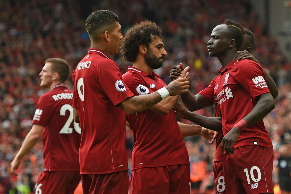 Liverpool se llevó el derbi ante Everton por 5-2 y mantuvo el ritmo en la Premier League