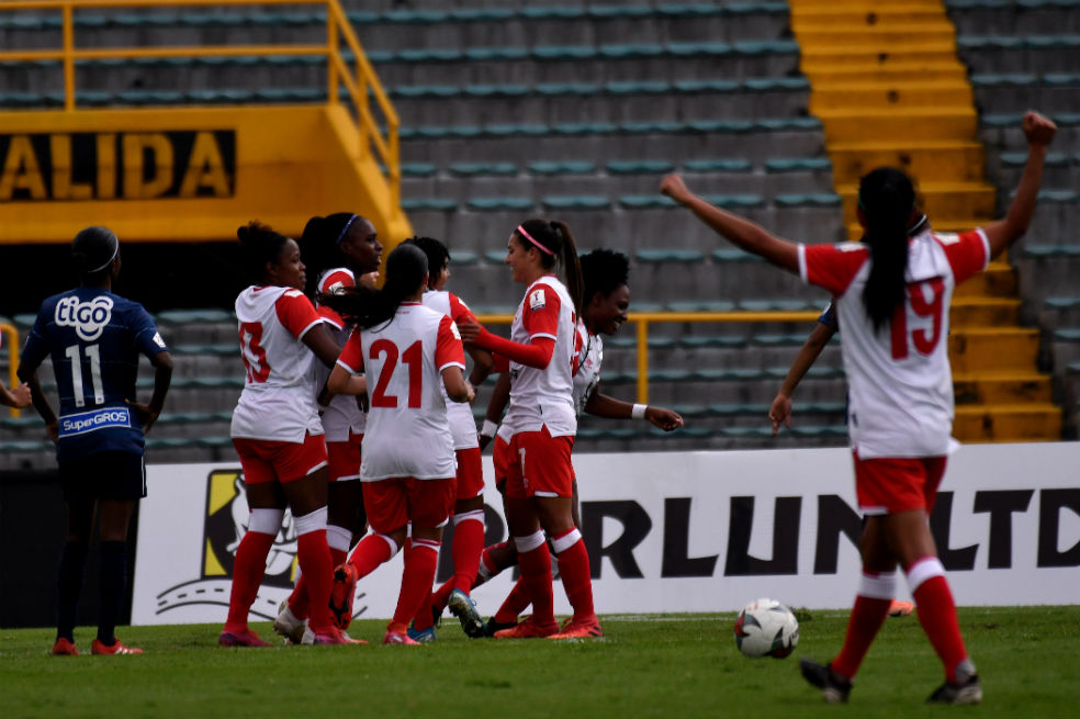 Santa Fe también se estrenó con goleada en la Copa Libertadores Femenina