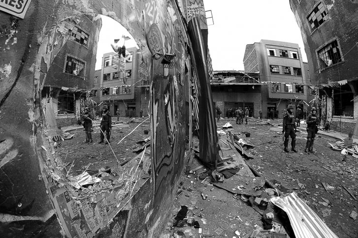 El silencio después del asalto al Bronx, la olla más grande de Bogotá