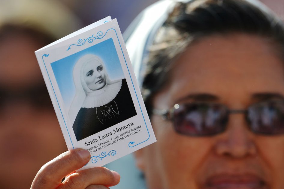 Así fue la canonización de la madre Laura