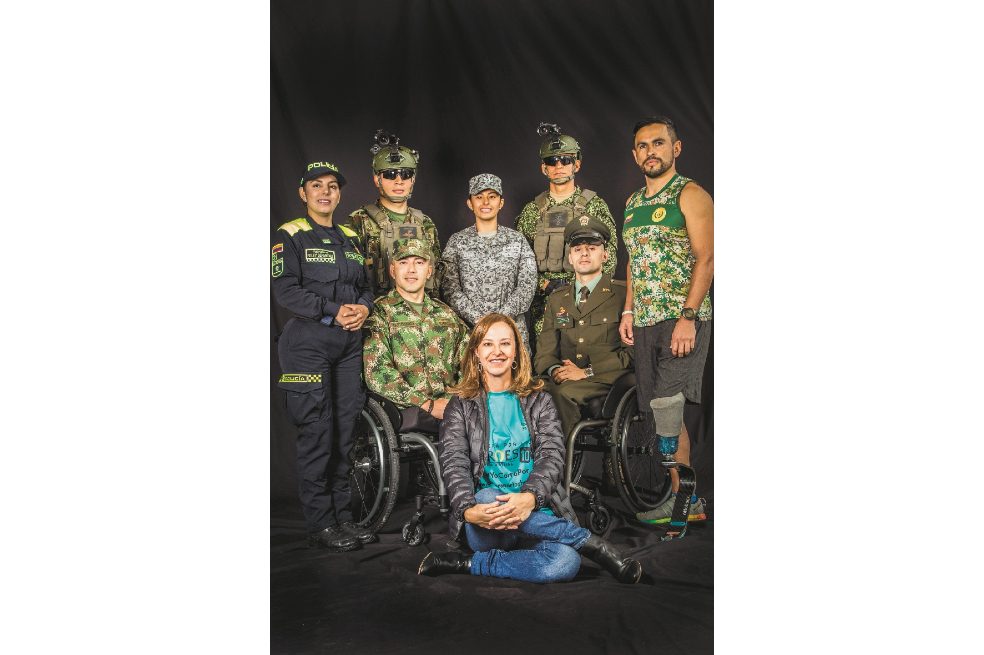 María Alejandra Neira: una carrera  por los miembros de la Fuerza Pública