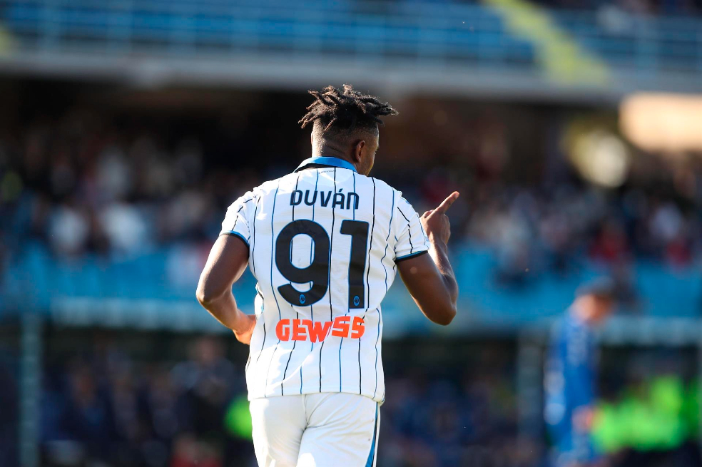 Duván Zapata llegó a 100 goles en la Serie A