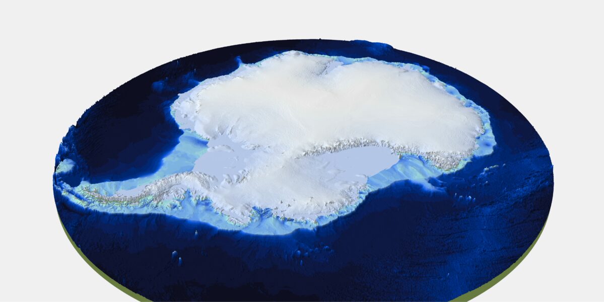 Se revela el mapa más detallado hasta el momento del paisaje oculto bajo la Antártida