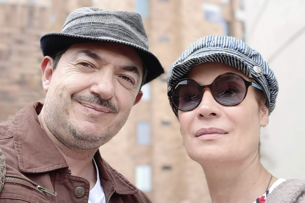 Katherine Vélez y Ernesto Benjumea