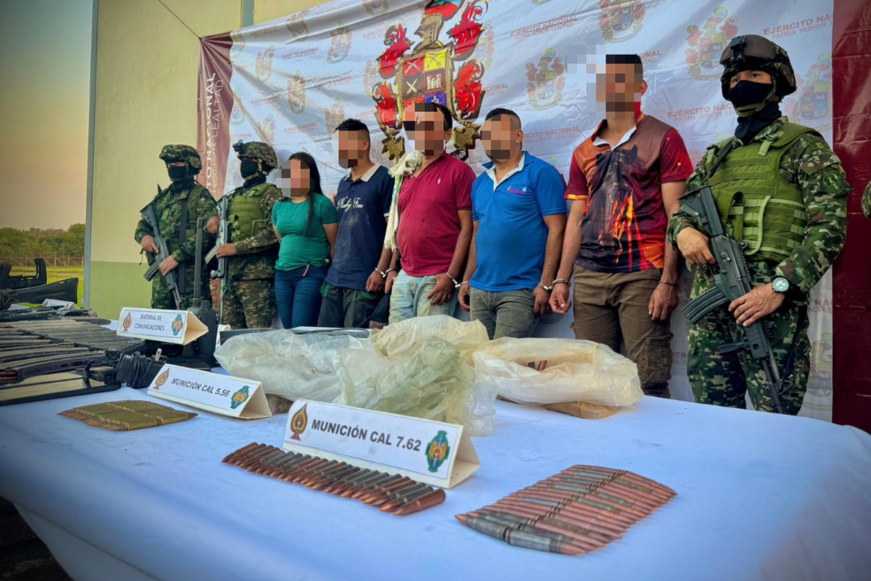 Él es alias “Joiner”, segundo jefe de estructura al mando de “Calarcá”, capturado en Meta