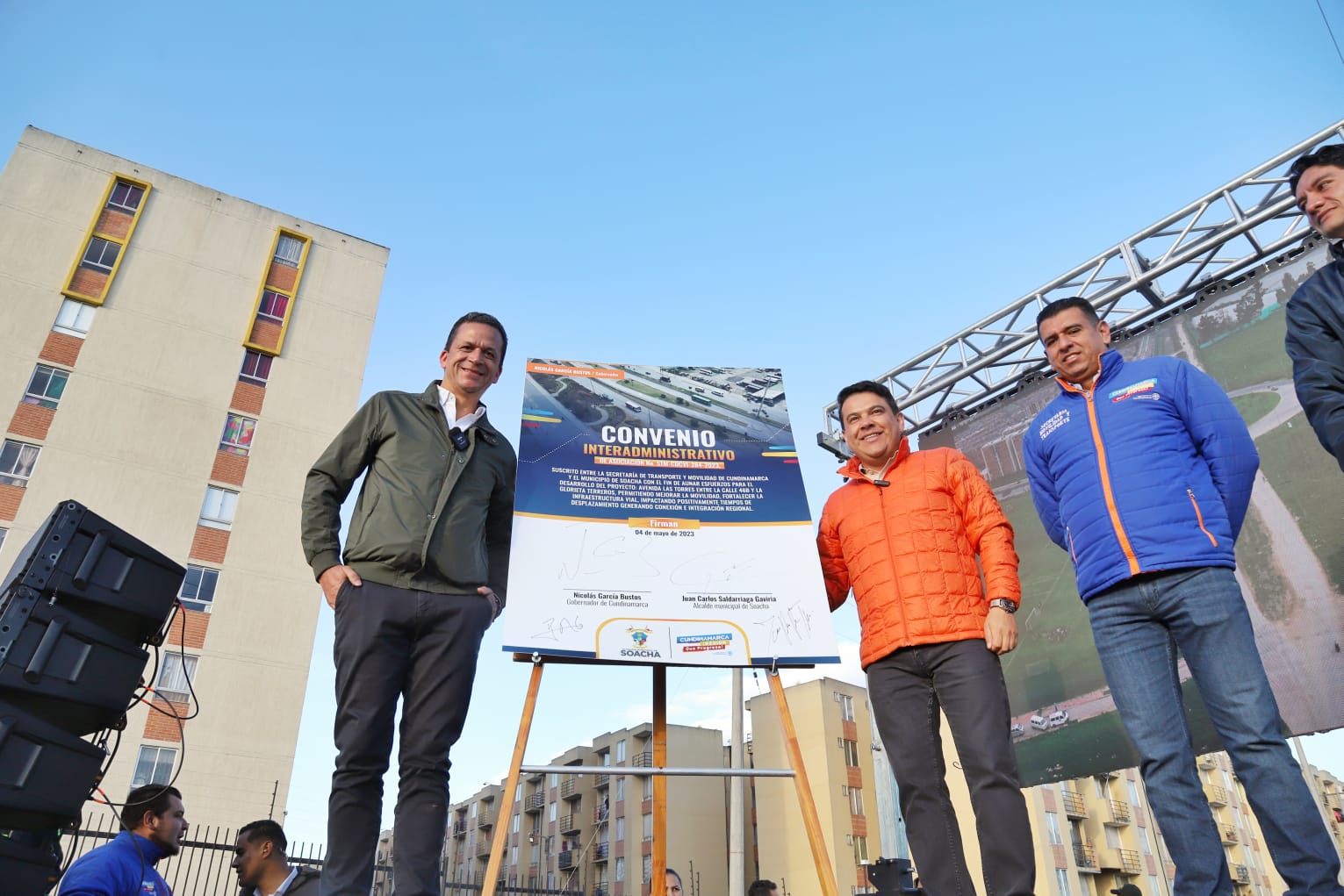 En Soacha inicia la construcción de la Avenida Las Torres
