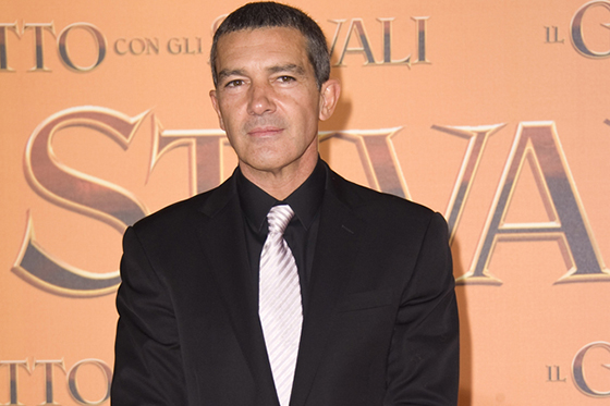 Red carpet for Italian premiere for 'Puss in Boots 3D' at UCI cinema, Rome.<P>Pictured: Antonio Banderas<P><B>Ref: SPL338276  261111  </B><BR/>Picture by: Mario Cartelli/Splash News<BR/></P><P><B>Splash News and Pictures</B><BR/>Los Angeles:	310-821-2666<BR/>New York:	212-619-2666<BR/>London:	870-934-2666<BR/>photodesk@splashnews.com<BR/></P>