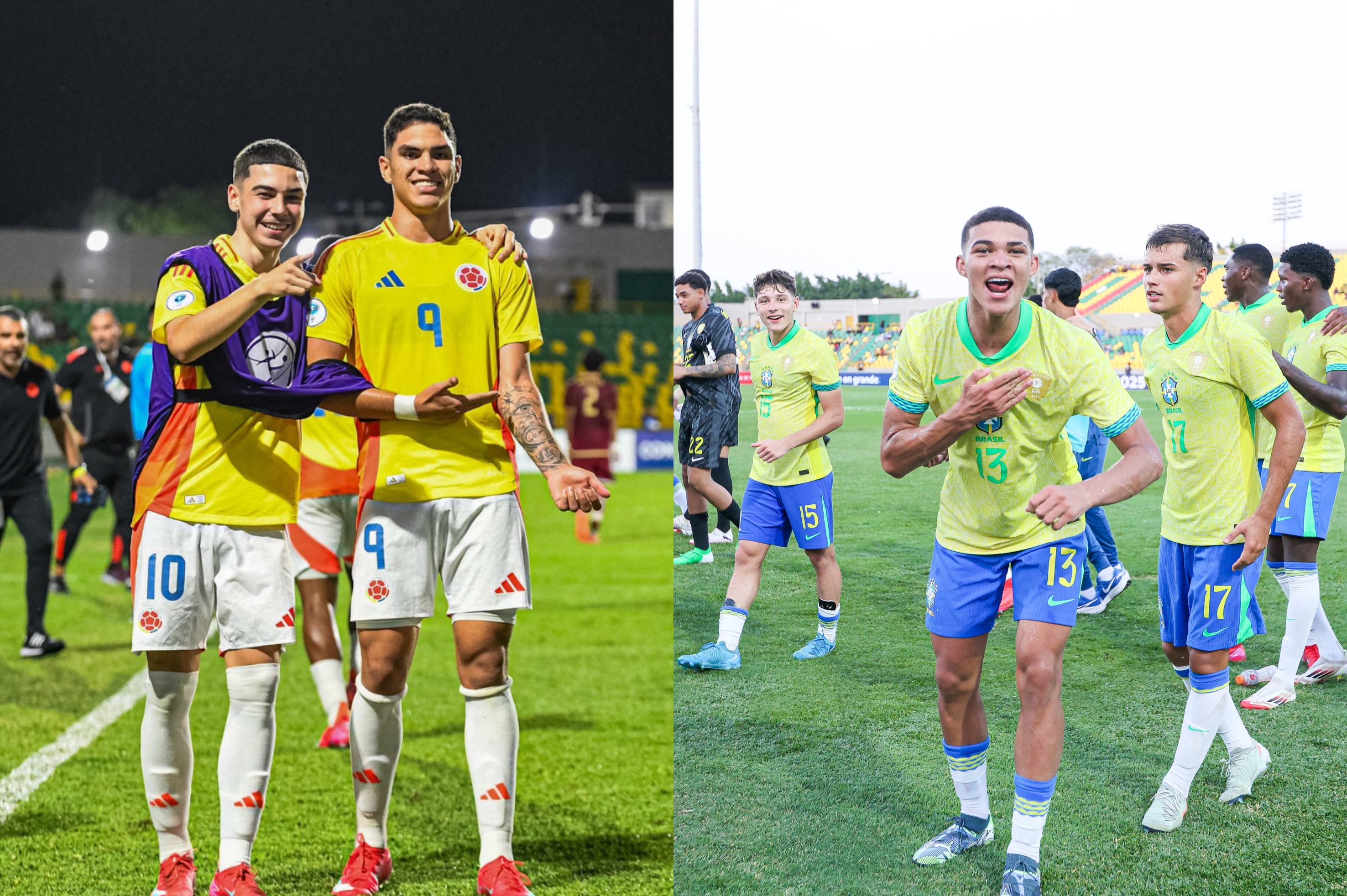 Colombia vs. Brasil en el Sudamericano Sub-17: hora y dónde ver en vivo la final