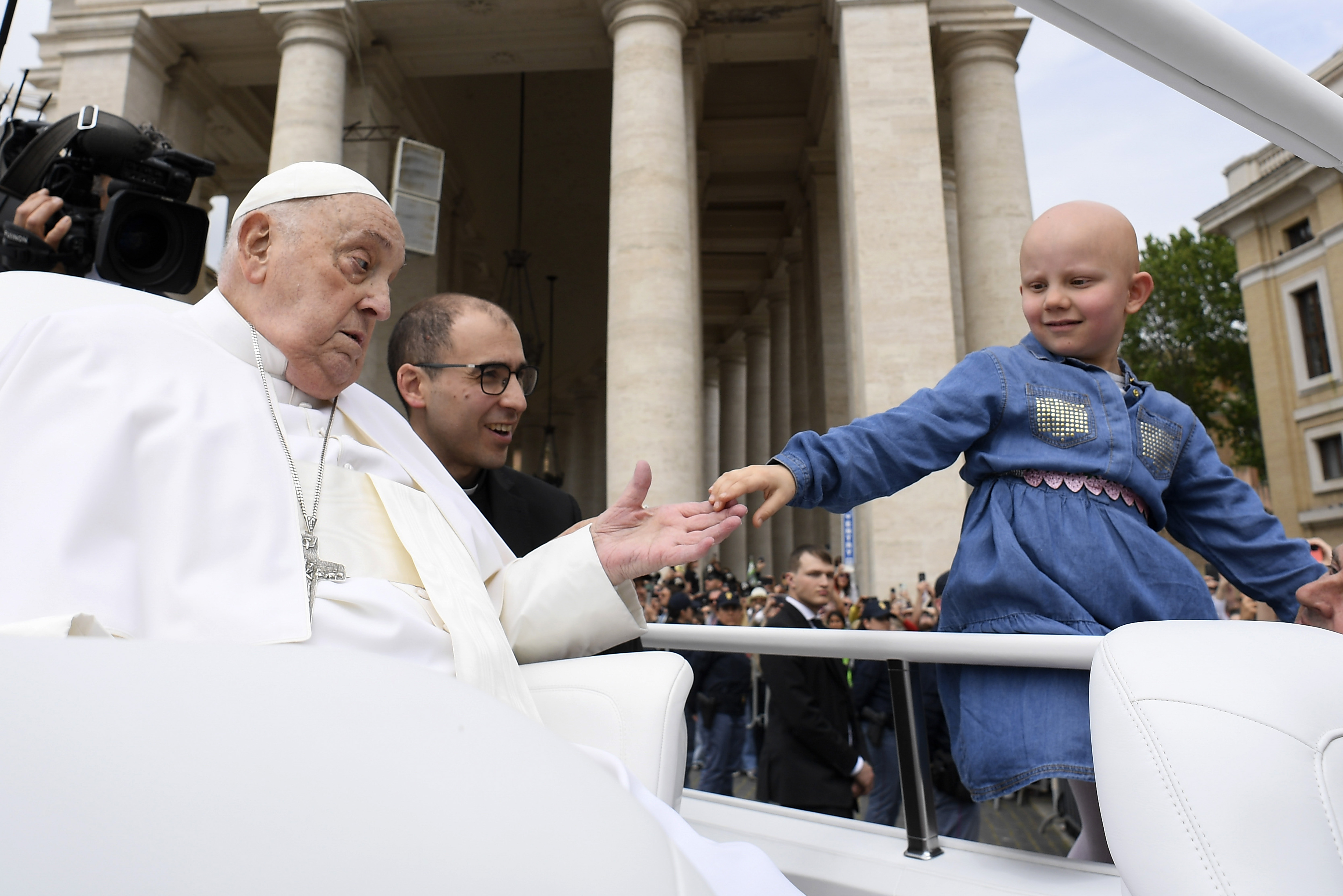 Así fue la última aparición pública del papa Francisco