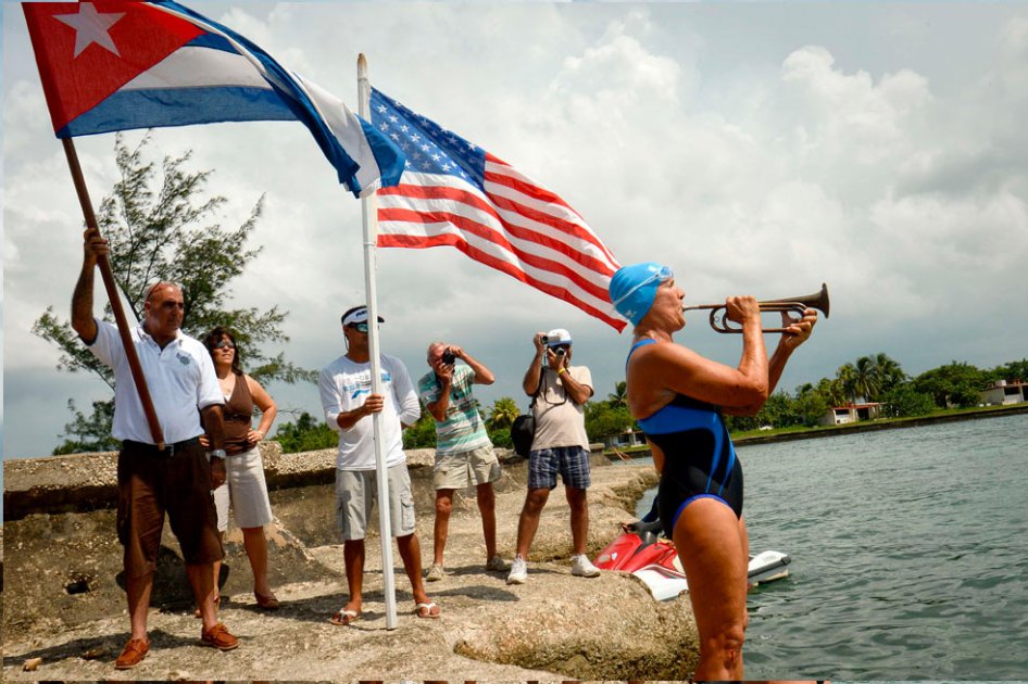 Nadadora busca cruzar el mar entre Cuba y EE.UU.