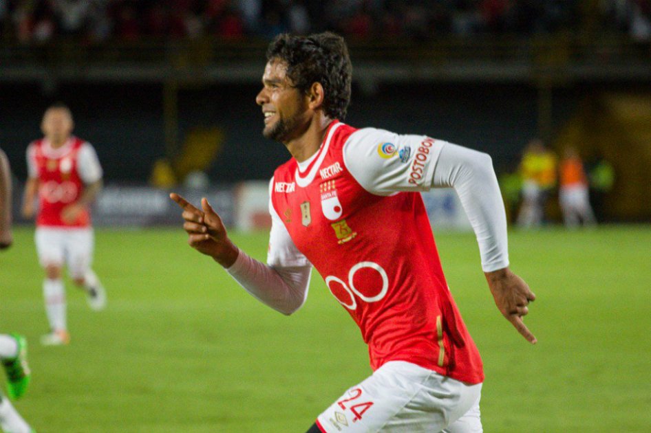 Con gol de Osorio Botello, Santa Fe venció al Bucaramanga