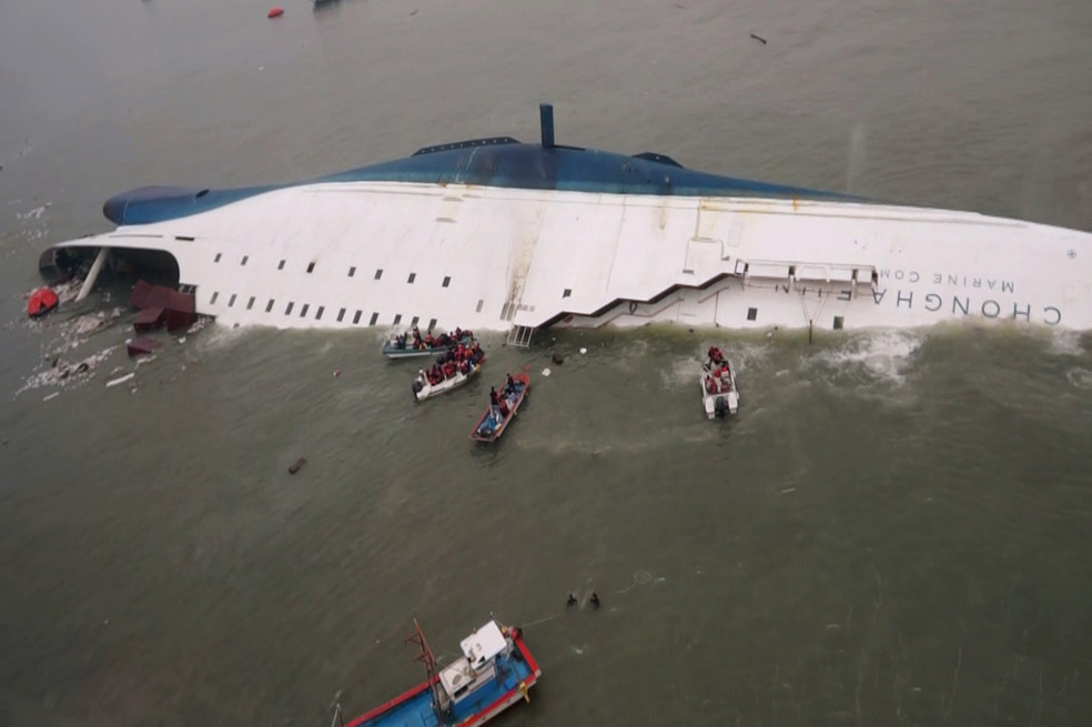 Tragedia marítima en Corea del Sur