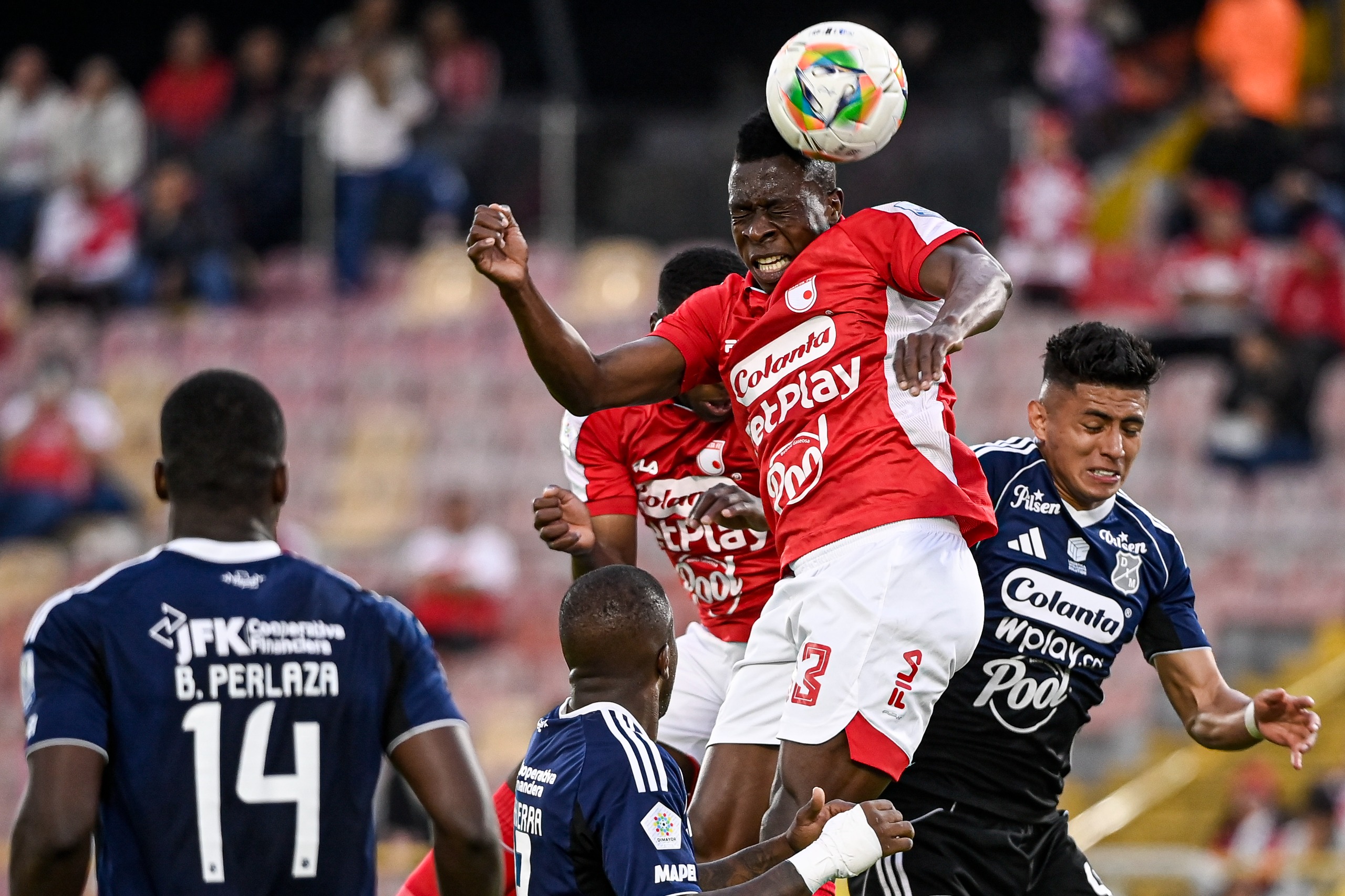 Liga BetPlay: Santa Fe le ganó a Medellín pero sufrió más de la cuenta