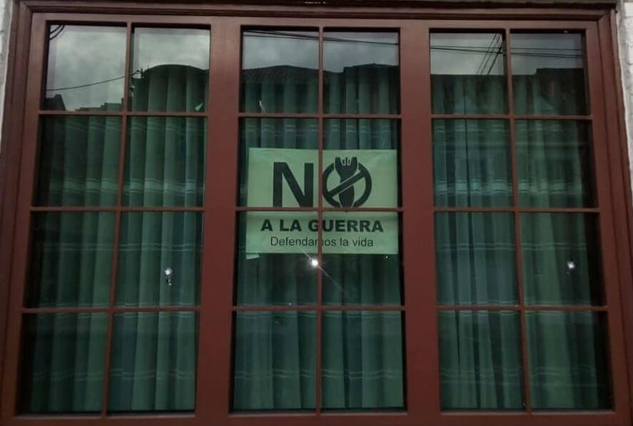Denuncian ataque a la sede del Partido Comunista y  Unión Patriótica en Bogotá