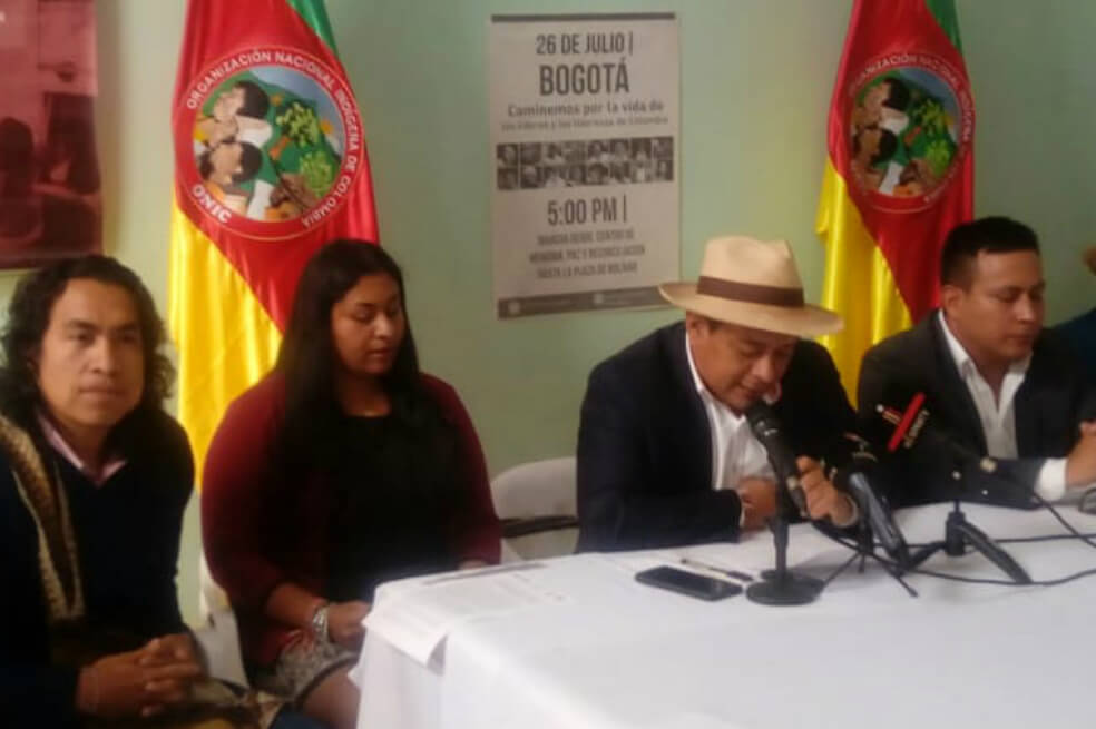 «Exigimos al Gobierno que honre su palabra y garantice nuestros derechos»: pueblos indígenas