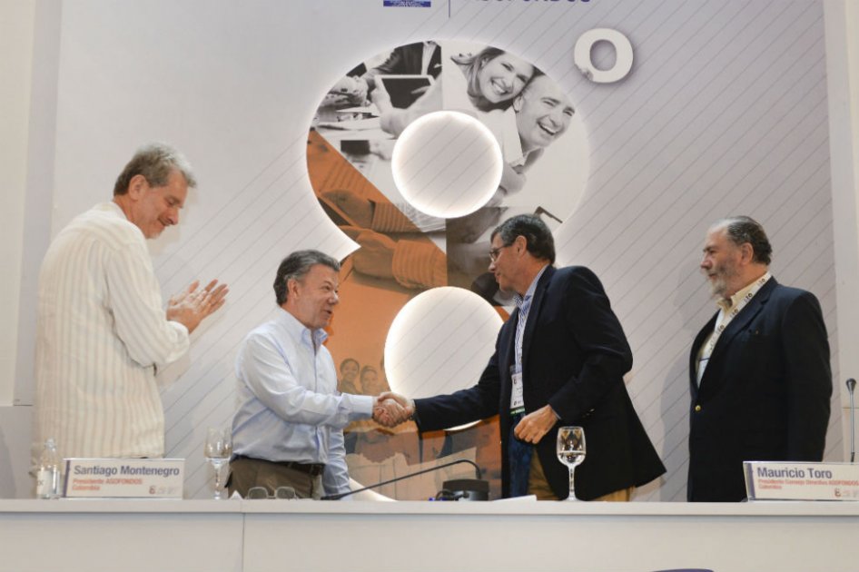 Santos destaca la fortaleza de la economía colombiana