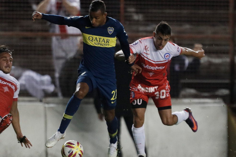Sebastián Villa, la figura de Boca en la victoria ante Argentinos Juniors