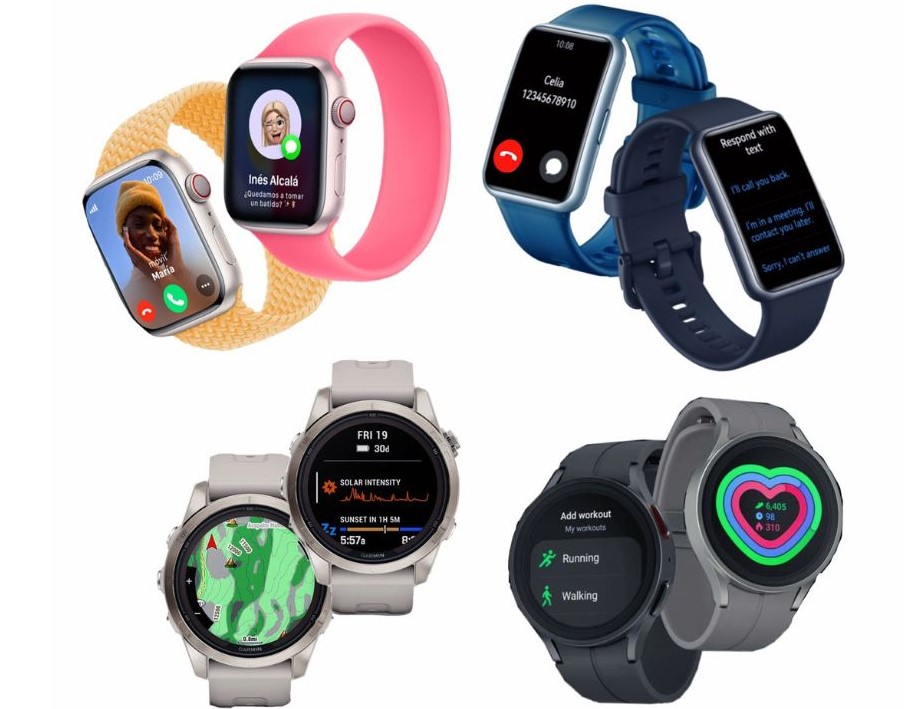 Relojes inteligentes: modelos de gama alta y sus características