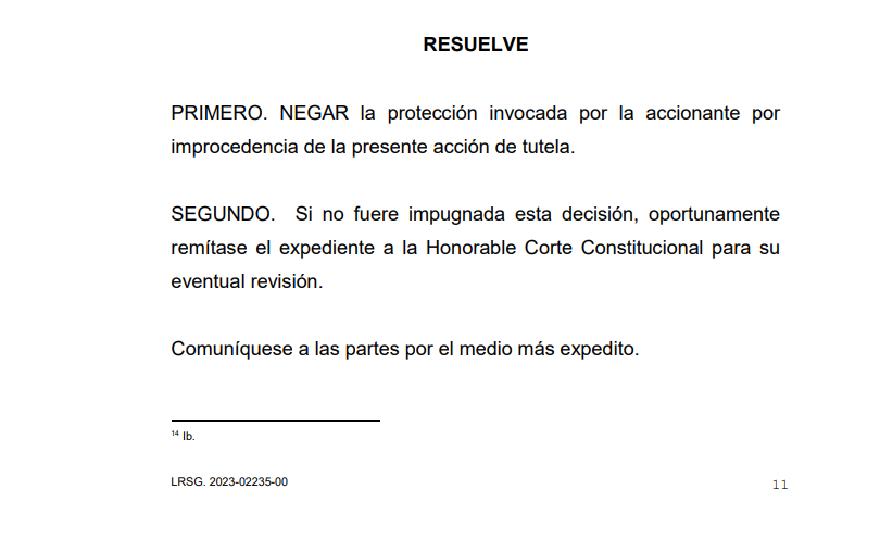 Niegan tutela con la que Rodolfo Hernández buscaba recuperar su candidatura.