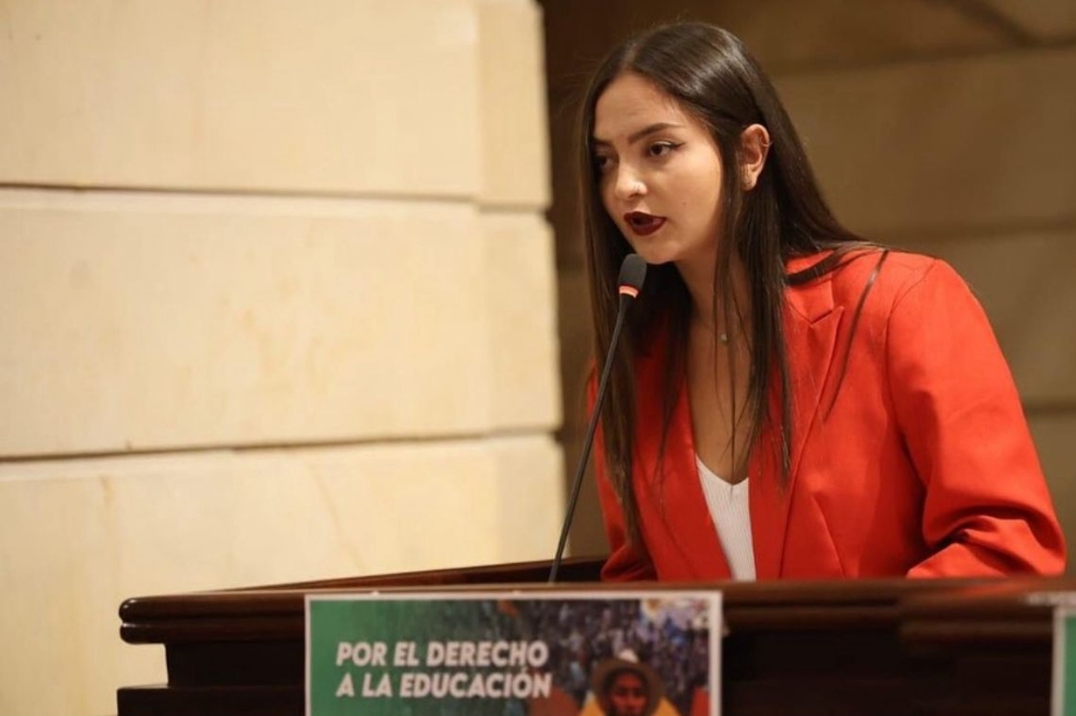 Laura Quevedo es la nueva representante de los estudiantes de la Universidad Nacional ante el Consejo Superior Universitario (CSU).