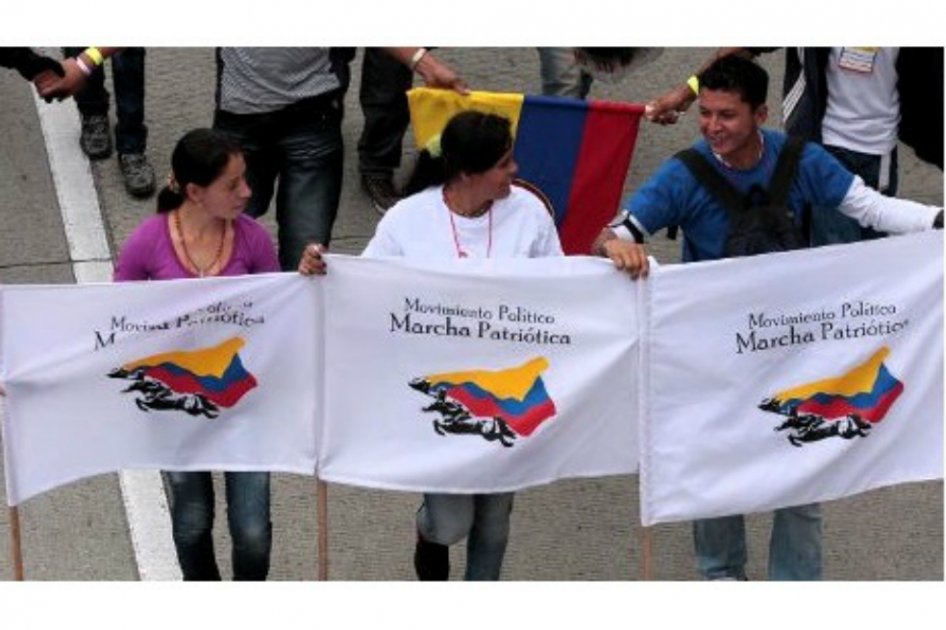 »La paz no llegará con más bombas, llegará parando la guerra»: Marcha Patriótica