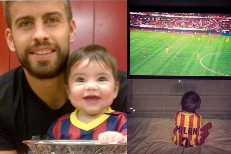 Piqué: «Cada noche canto el himno del Barça a Milan»