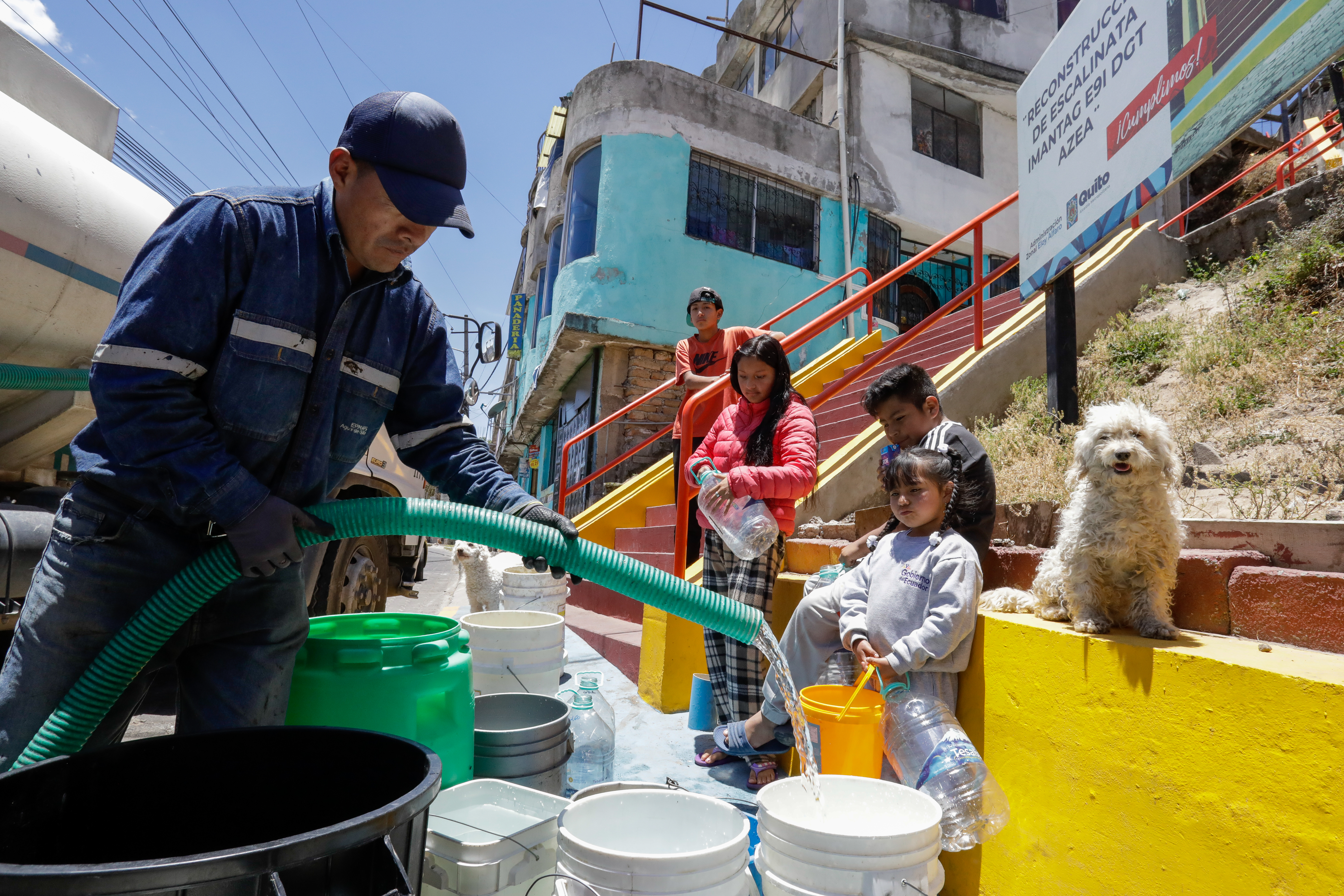 Uso de tanques de agua en conjuntos afecta la presión de agua: Acueducto