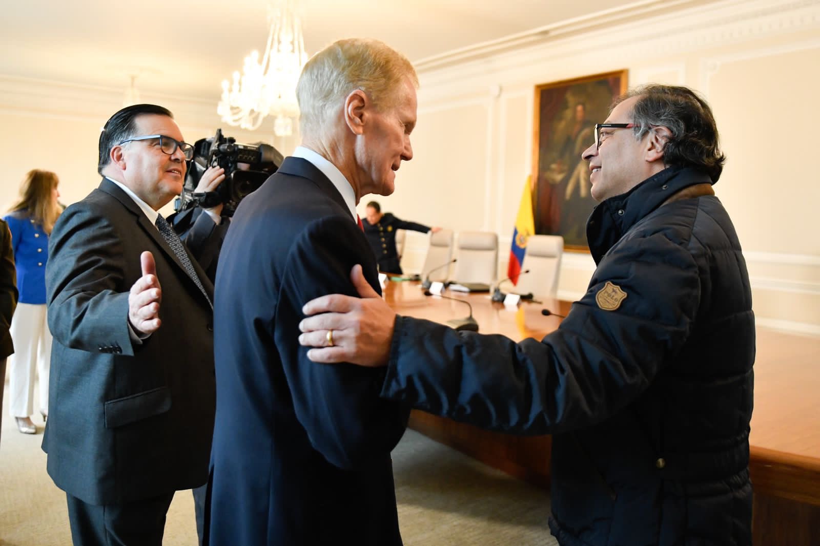 Petro se reunió con el director de la Nasa, ¿de qué hablaron?