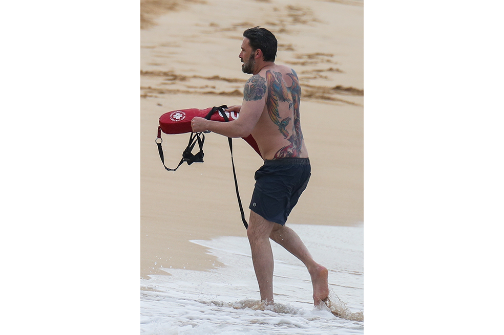 Ben tiene tatuada un ave Fénix