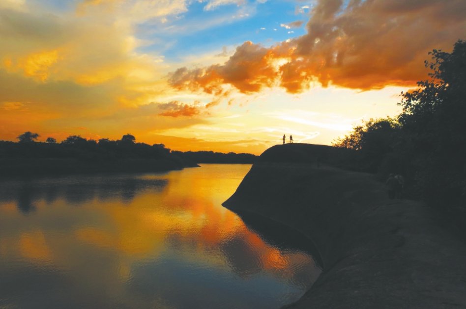 El lugar de la laguna escondida