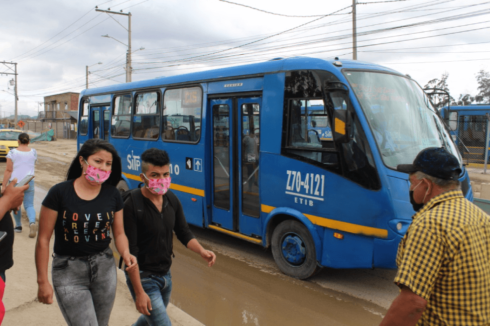 Se trata de las rutas T16 y T26 del SITP, ZP-C70, ZP-238, ZP-P64, ZP-P17, ZP-C35, ZP-229, ZP-C50, ZP-C54, ZP-345 y ZP-365 del sistema provisional. 
