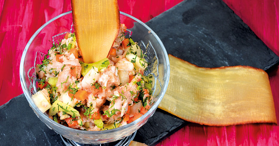 Receta del día: Salpicón de merluza