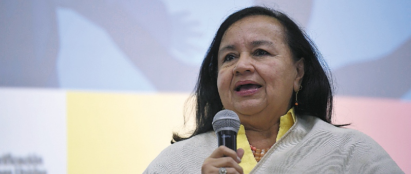 Diva Cristina Díaz Aponte, víctima de las FARC acreditada en el caso de secuestro.