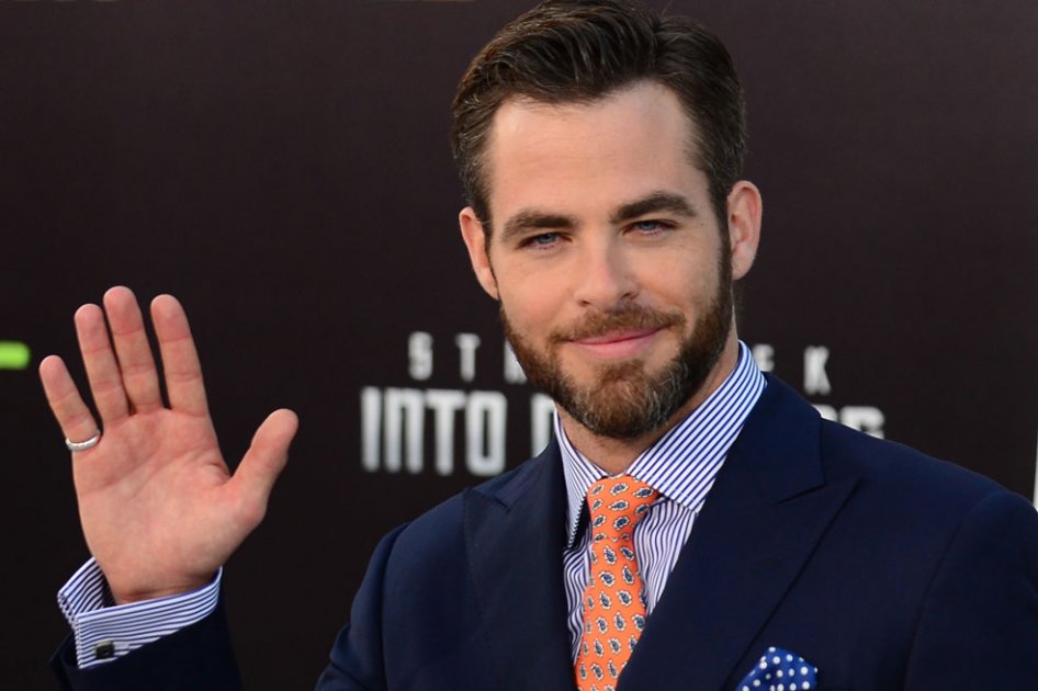 El actor Chris Pine.