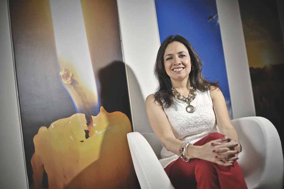 La luz activa de los ángeles