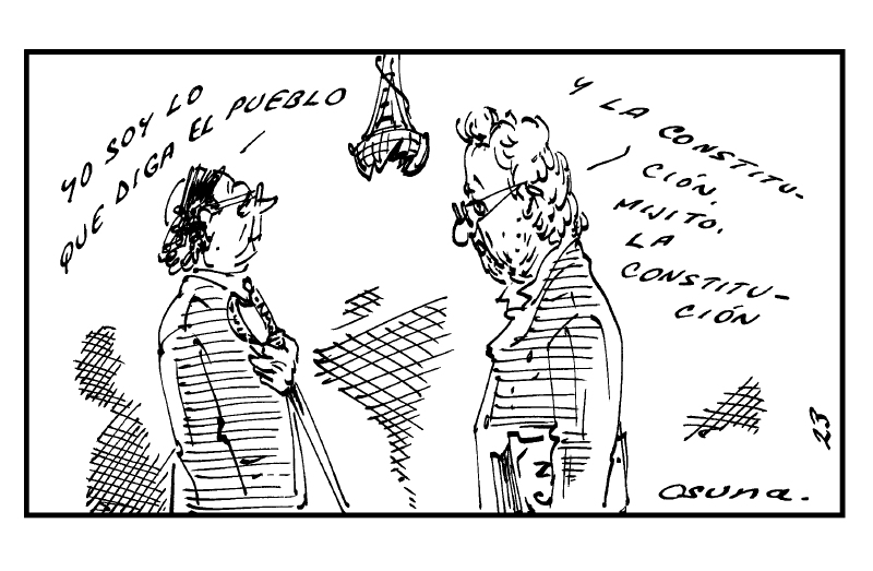 Le habló el jurista