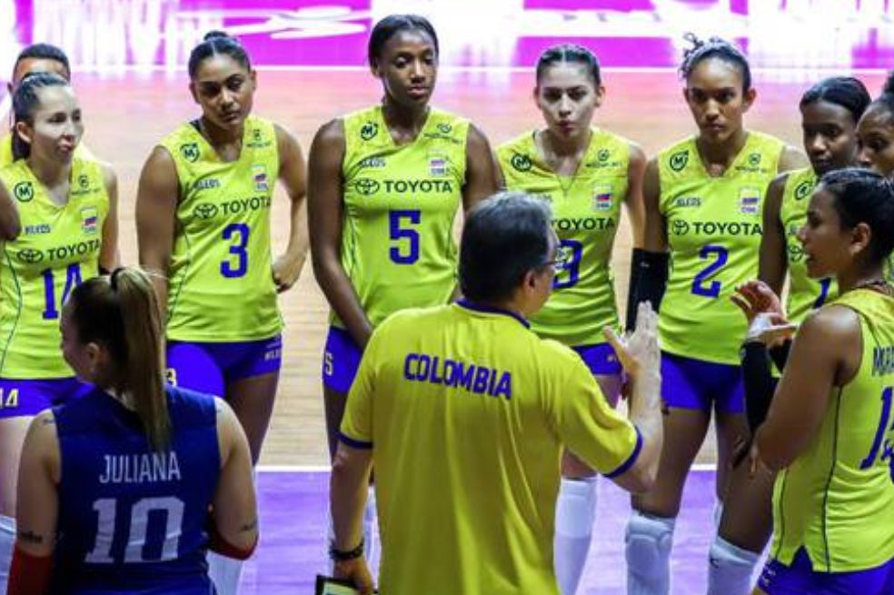 Colombia perdió contra China en su segunda salida del Mundial de voleibol