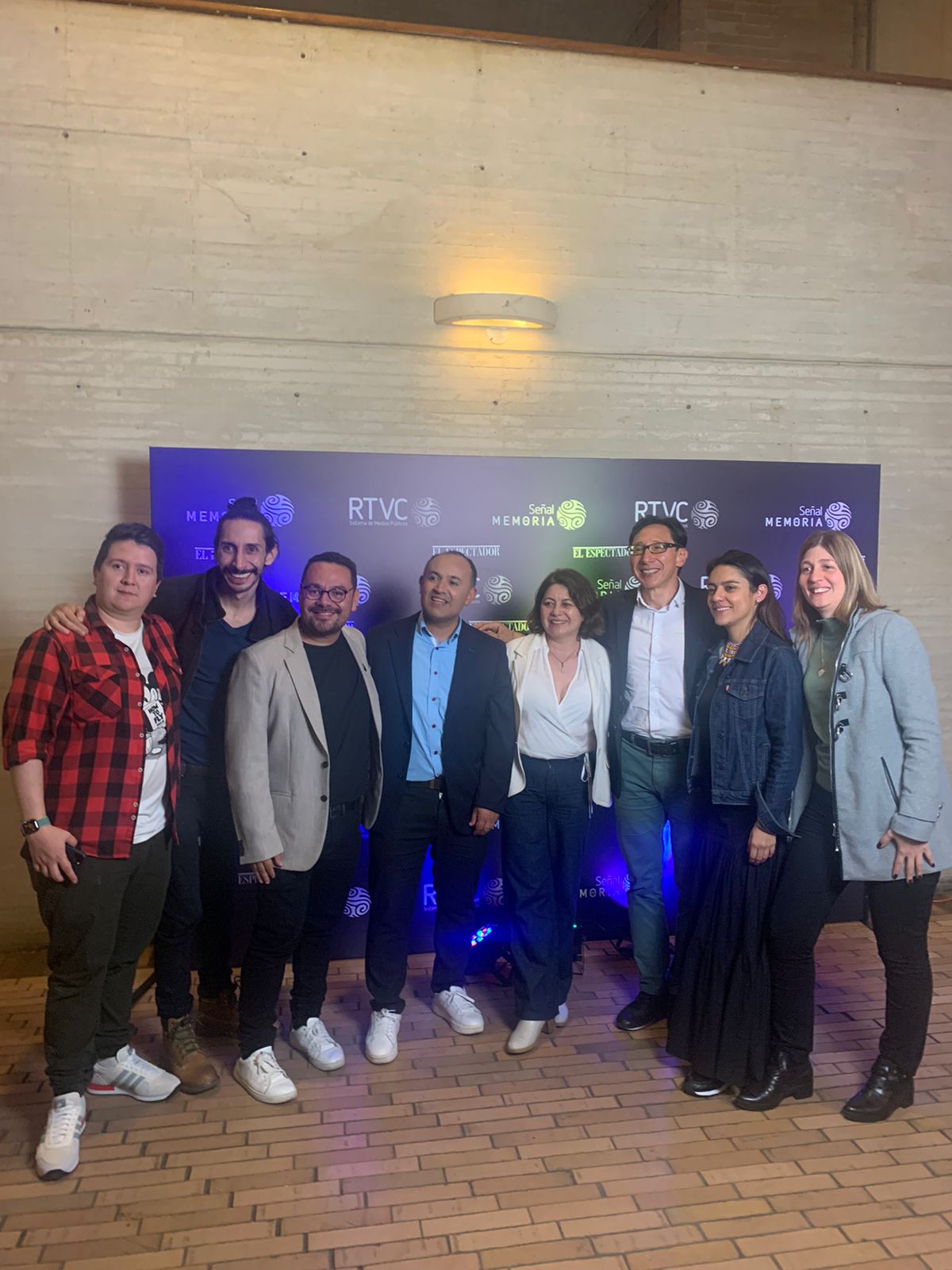 Equipo de producción de  "Lo sé de Memoria", la serie documental original de El Espectador y RTVC.