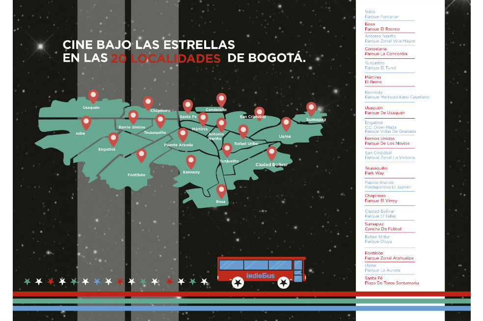 IndieBus y el I+Deario lo invitan a disfrutar del “Cine bajo las estrellas”